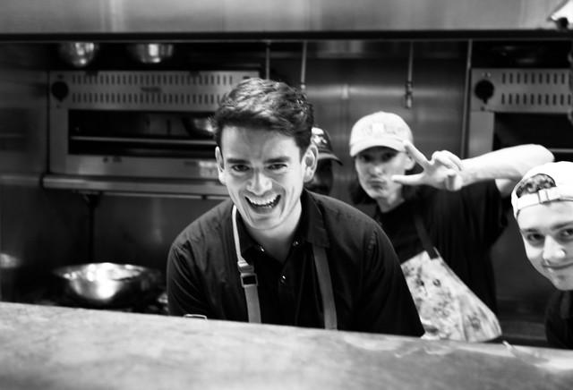 Diego said that our playlist had them grooving back in the kitchen