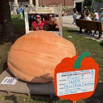 Hangin with the biggest pumpkin