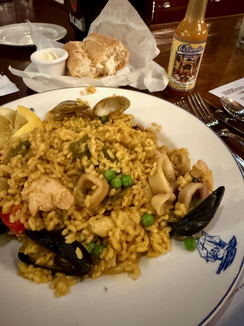 Paella at Columbia House