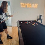 Signs - Air BnB has a pool table!