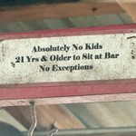 Signs - No Kids 21 & Older