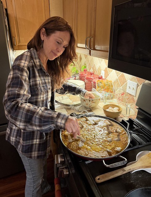 Dinner at Vicki’s is always such a treat