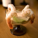 Shrimp cocktail with the Salsa Rosa