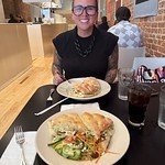 A rare lunch date
