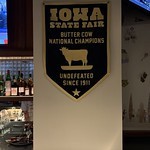 Iowa State Fair - National Butter Cow Champions