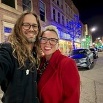 She always wants this promenade selfie…