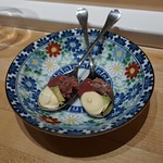 Sushi - A spoonful of tuna n things at Masao