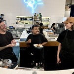 Talkin shit and learning about the dishes.