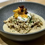 This was a stroganoff was made entirely of mushrooms. No noodles. Cauliflower Mushrooms, Chicken ...