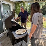 Food - Ethan requested street tacos. Vicki and Mathew delivered.