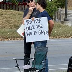 Stepped outta brunch with a couple of our best gay buds and were met by these pieces of shit.