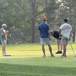 A beautiful night of Golf on the Willow Creek blue course.