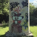 Street art - Trail rat