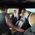 Jeff Reynolds - Road trips aligned and we randomly met up with Kari's dad at a gas station on the way outta town