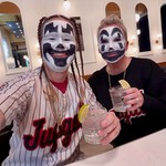 "You have to go in first..." Kari says as I take her to our favorite restaurant