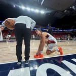 Iowa Wolves - This dude's shoes needed retied a lot