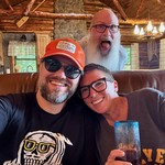 Photobombs during the Iowa Game