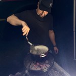 Camping - Jeff runnin the grills
