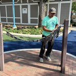Playin in the park