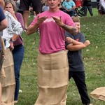 Preppin for the potato sack race