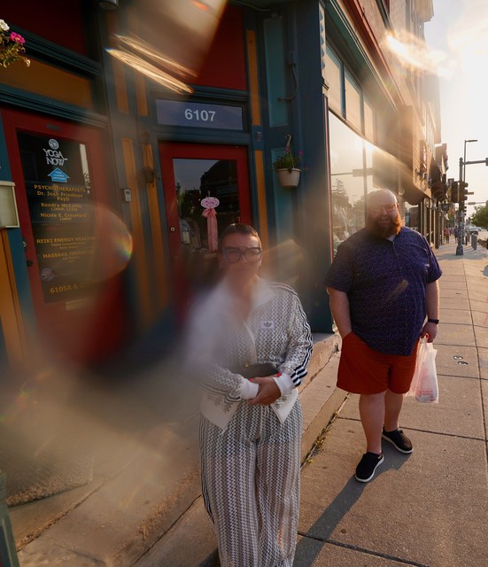 Camera came loose from the strap, hit the concrete lens down, and shattered the filter. Testing t...