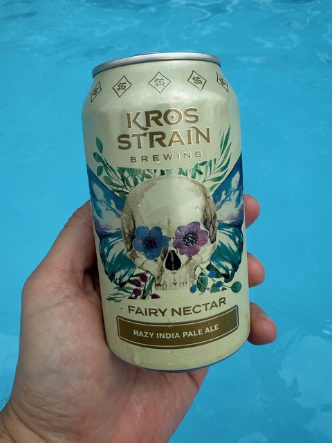 A tasty pool beer