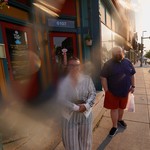 Camera came loose from the strap, hit the concrete lens down, and shattered the filter. Testing t...