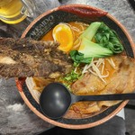 Hokkaido Ramen House. The beef rib was a little over the top.