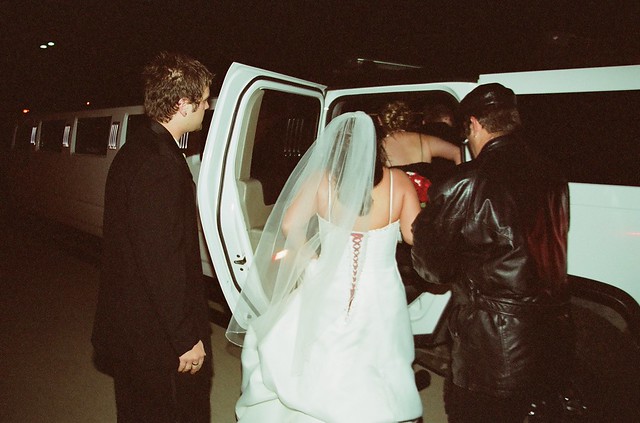 Crammin into this limo