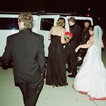 Derek Brooks and Kari Brooks - To the reception