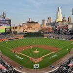 This seems to be the best seat in Comerica Park