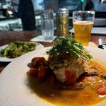Swordfish and Shishitos