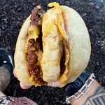 Look at this egg sandwich