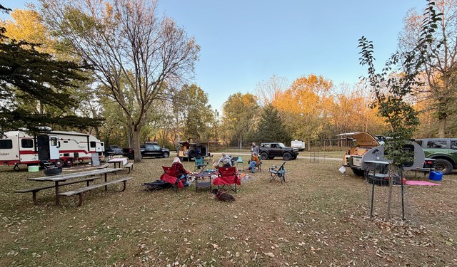 Set up at Flandrau