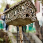 Lil stone birdhouse