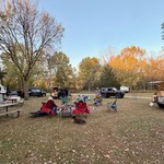 Camper - Set up at Flandrau