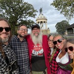 Jon Smithson - Some happy festers goin to check out Herman the German