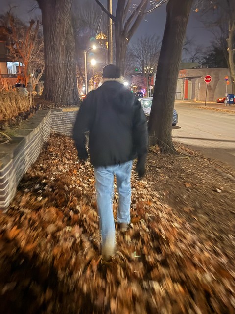 Maybe a pit stop on the way to the car...