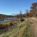 Walkin along the ponds