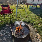 Warmin up some brekkie burritos and tacos