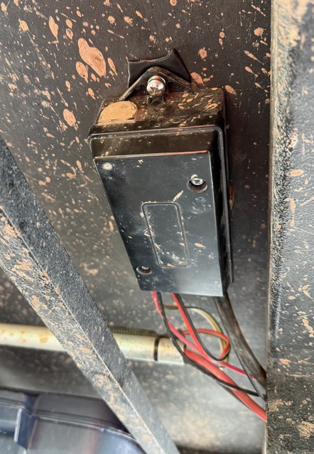 Junction box remounted and hopefully a little more secure + weather proof