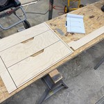 Drawer faces cut out