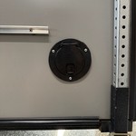 Boom. Concealed shore power plug