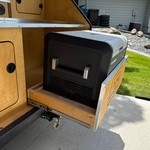 Also, this fridge slide is damn near shot. Pretty sure the OEM slide was only rated for 50 lbs...
